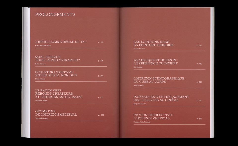 L’Horizon sans fin